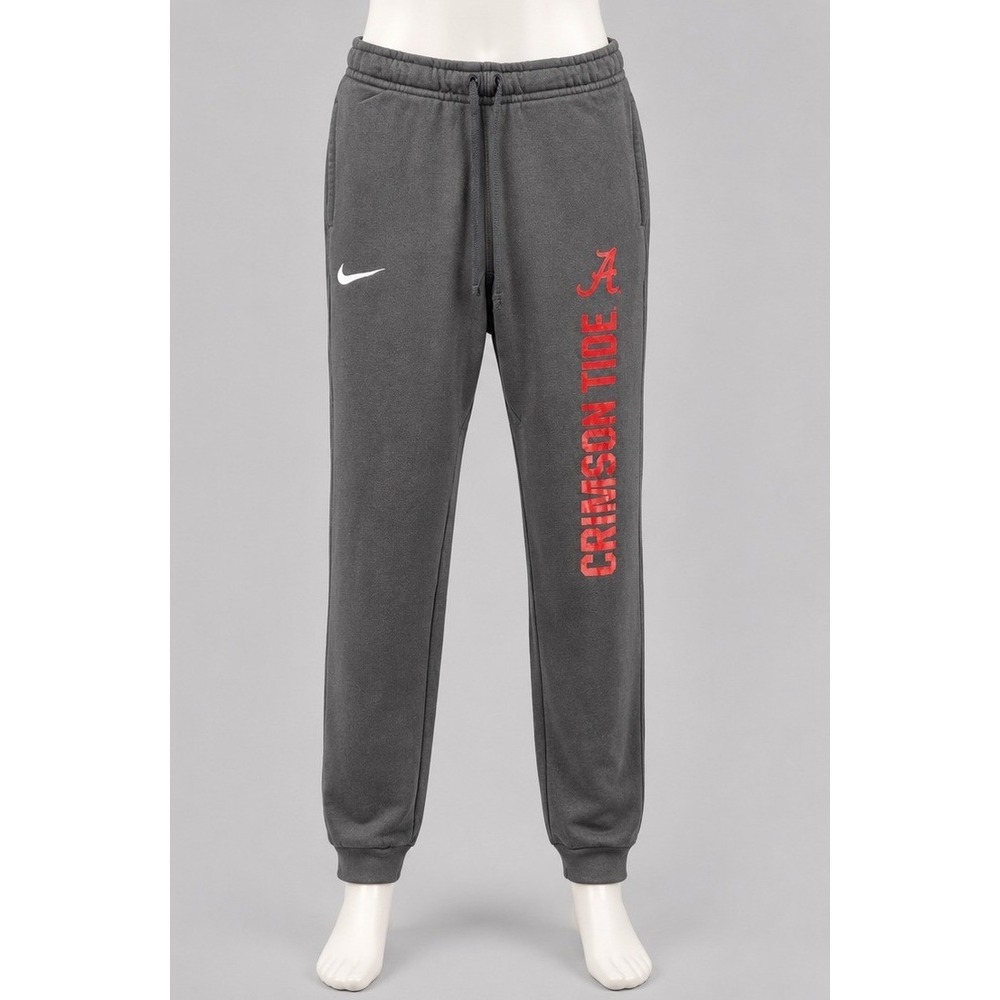 Nike Alabama Crimson Tide Sweatpants Mens Medium Gray Excellent Joggers NCAA